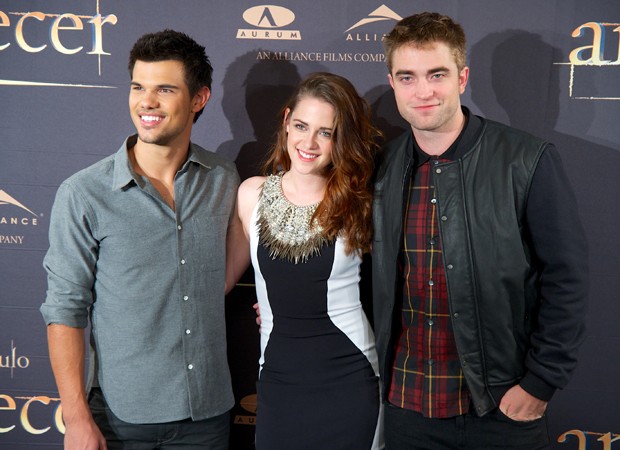 Taylor, Kristen e Rob (Foto: Getty Images)