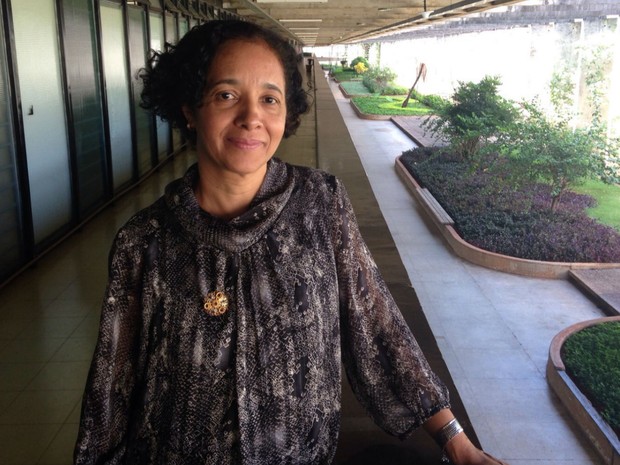 Dione Moura, professora de Comunicação Social na Universidade de Brasília (Foto: Marianna Holanda/G1)
