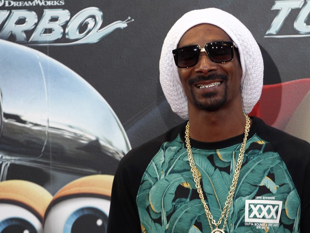 Snoop Dogg em première de filme em Barcelona, na Espanha (Foto: Gustau Nacarino/ Reuters)