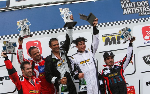 podio kart das estrelas (Foto: Divulgação / VIPCOMM)