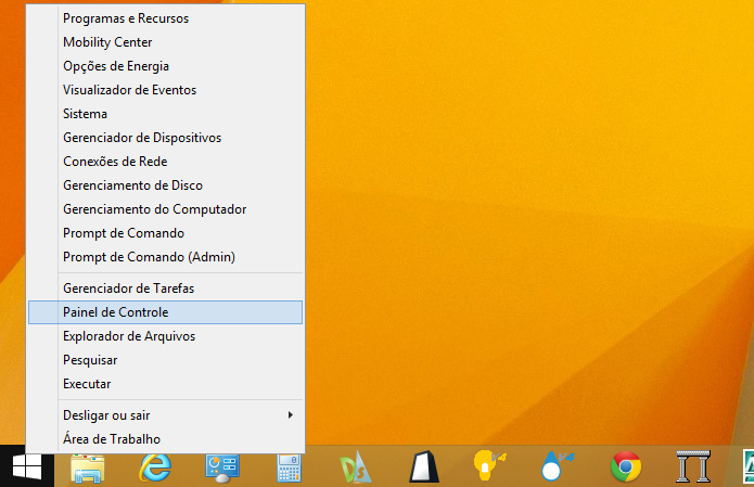 Acesse o Painel de Controle do Windows (Foto: Reprodução/Helito Bijora) (Foto: Acesse o Painel de Controle do Windows (Foto: Reprodução/Helito Bijora) ) Acesse o Painel de Controle do Windows (Foto: Reprodução/Helito Bijora) (Foto: Acesse o Painel de Controle do Windows (Foto: Reprodução/Helito Bijora) )