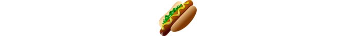 Emoji de cachorro-quente (Foto: Divulgação/Consórcio Unicode)