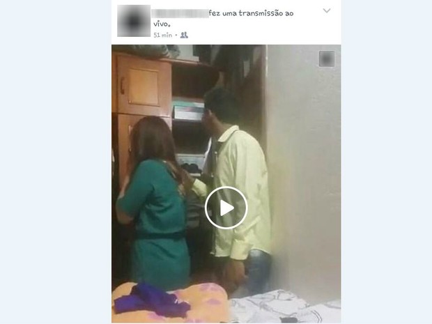 Vídeo mostra transmissão feita no Facebook durante assalto em Macapá