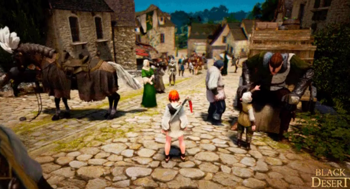 O mundo de Black Desert está sempre em movimento (Foto: Reprodução/Tais Carvalho) O mundo de Black Desert está sempre em movimento (Foto: Reprodução/Tais Carvalho)