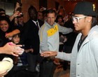 Mano brinca com assédio sobre Neymar... (André Durão/Globoesporte.com)