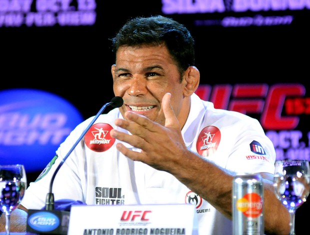 Minotauro coletiva UFC Rio III (Foto: André Durão / Globoesporte.com)