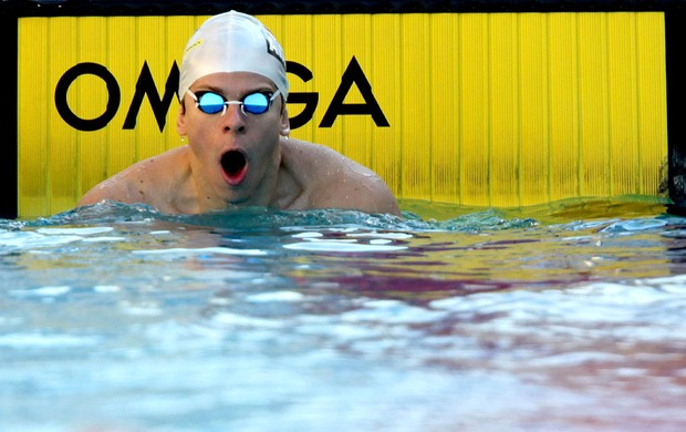 natação cesar cielo nas eliminatórias do Maria Lenk (Foto: Agência Reuters)