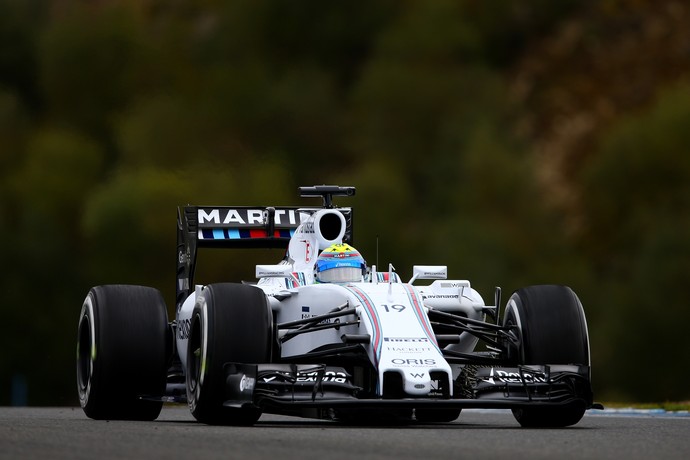 Felipe Massa - Williams - dia 3 - testes pré-temporada Jerez de la Frontera (Foto: Getty Images)