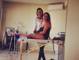 Jade barbosa fisioterapia instagram ginastica (Foto: Reprodução/Instagram)