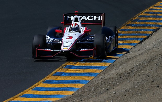 Hélio Casteoneves Indy Sonoma (Foto: Agência Getty Images)