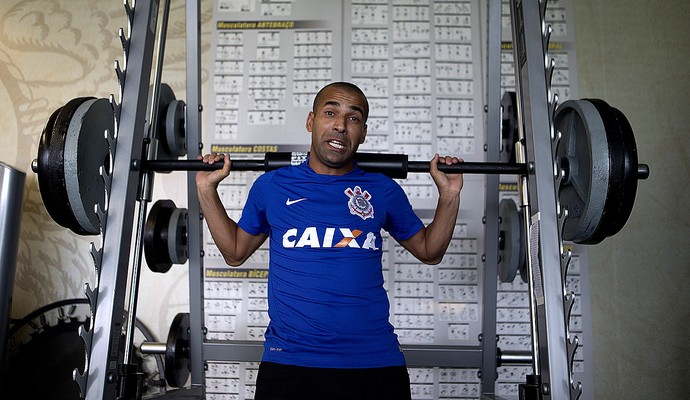 Emerson Sheik Corinthians treino (Foto: Daniel Augusto Jr. / Agência Corinthians) Emerson Sheik Corinthians treino (Foto: Daniel Augusto Jr. / Agência Corinthians)