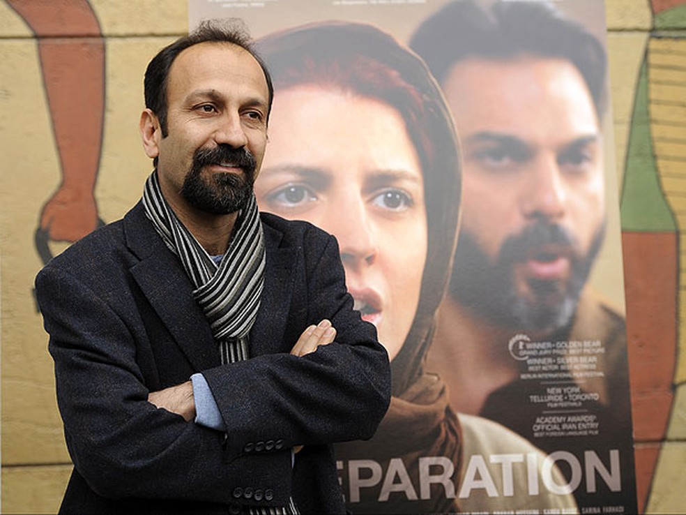 Asghar Farhadi, diretor iraniano de 'A separação' e 'O apartamento' (Foto: AP )