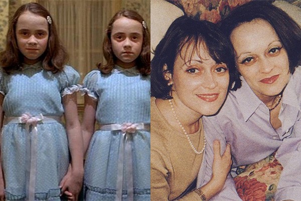 As irmãs Lisa e Louise Burns são talvez duas das crianças mais assustadoras do cinema. Elas viveram as gêmeas Grady em &#39;O Iluminado&#39;, adaptação cinematográfica do clássico de Stephen King. (Foto: Divulgação)