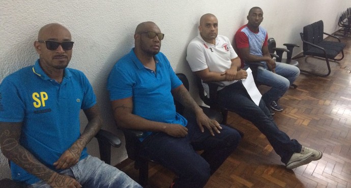 Integrantes da torcida Independente prestaram depoimento na tarde desta segunda-feira (Foto: GloboEsporte.com)