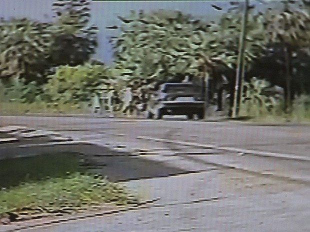 Motorista não era habilitado (Foto: Câmera de segurança)