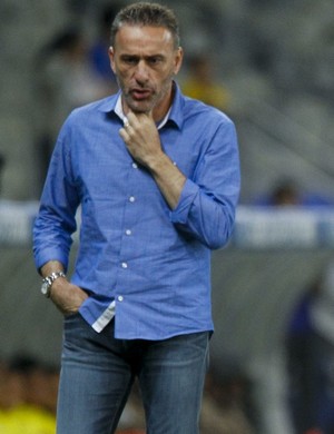 Paulo Bento Bryan Roger Guedes; Cruzeiro x Palmeiras (Foto: Washington Alves/Light Press) Paulo Bento Bryan Roger Guedes; Cruzeiro x Palmeiras (Foto: Washington Alves/Light Press)