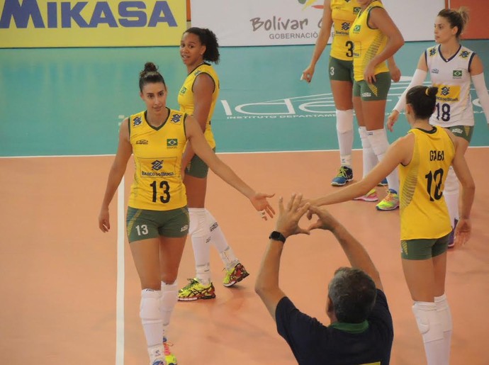 Brasil Argentina sul-americano vôlei feminino (Foto: Fabio Leme)