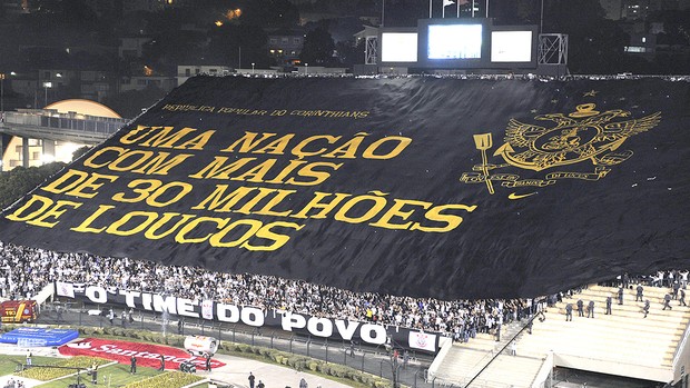 torcida Corinthians final Libertadores (Foto: EFE)