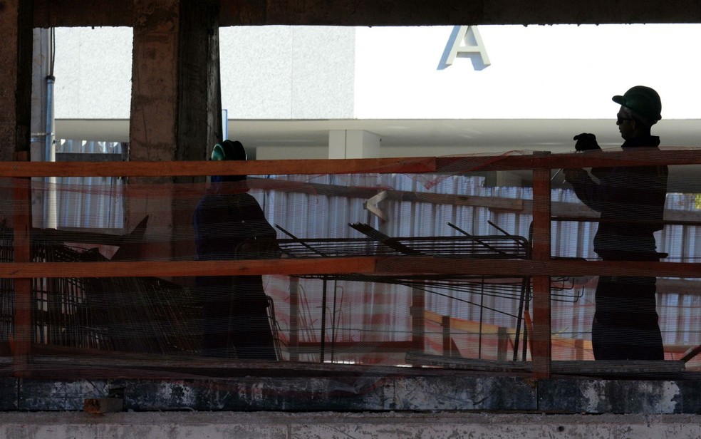 Construção em Brasília (Foto: Renato Araújo/Agência Brasília)