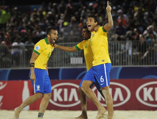 bruno brasil x senegal futebol de areia mundial (Foto: Getty Images)