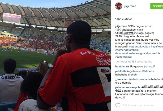 Jerome Meyinsse, Flamengo, Basquete (Foto: Reprodução / Instagram)