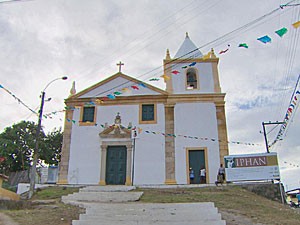 Igreja São João Batista dos Militares, em Olinda (Foto: Reprodução/TV Globo)