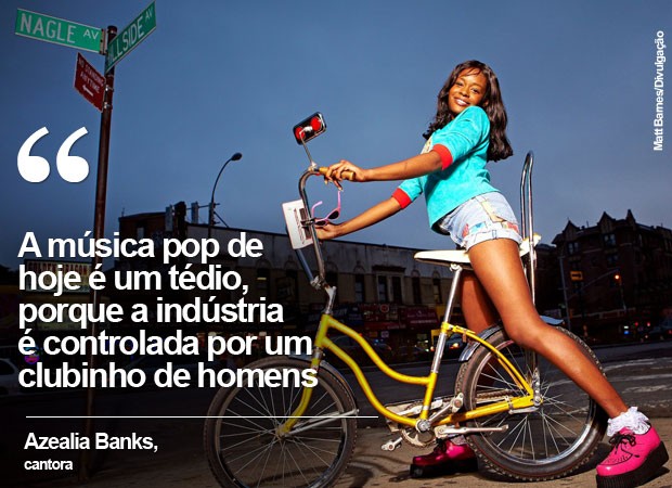 Azealia Banks (Foto: Matt Barnes/DivulgaÃ§Ã£o)