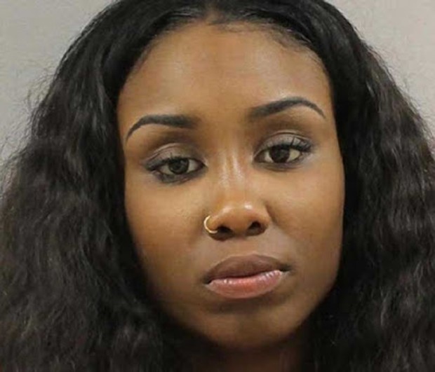 Jonisia Morris foi presa por roubar cartão de parceiro durante sexo oral (Foto: Nashville Police Department)