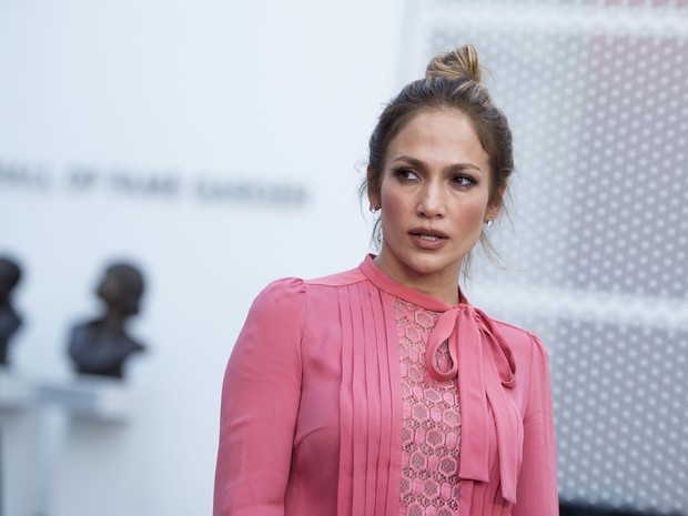 Jennifer Lopez em evento em Los Angeles, nos Estados Unidos (Foto: Valerie Macon/ AFP)