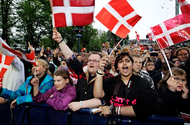 Pesquisa mostra Dinamarca como país mais feliz do mundo (Foto: Jens Dresling/Polfoto/AP)