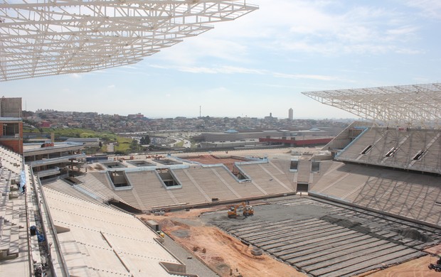 Arena Corinthians Abril 02 (Foto: Marcos Favari/Odebrecht)