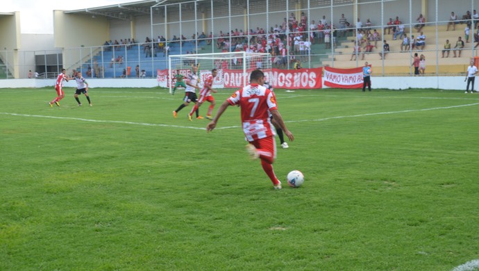 Santa Cruz-PB x Auto Esporte - Estádio da Graça (Foto: Amauri Aquino / GloboEsporte.com/pb)