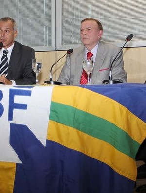 José Maria Marin em entrevista na CBF (Foto: Rafael Ribeiro/CBF)