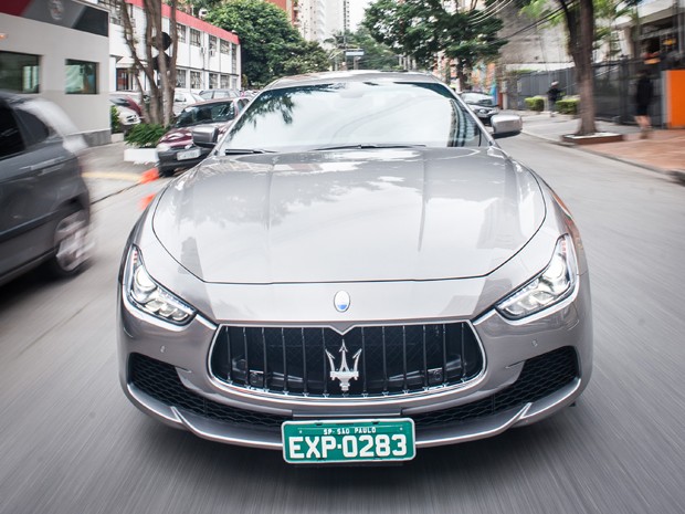 Maserati Ghibli (Foto: Gustavo Epifânio / G1)