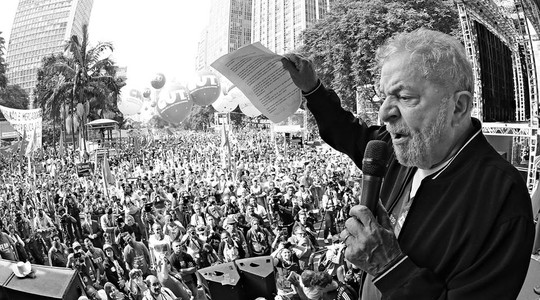 Ex-presidente Luis Inácio Lula da Silva durante evento em comemoração ao Dia do Trabalho em São Paulo (Foto: Ricardo Stuckert/Instituto Lula)