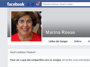 Marina Rosas, moradora do Rio, é uma das vítimas do acidente com balão na Capadócia (Foto: Facebook/Reprodução)