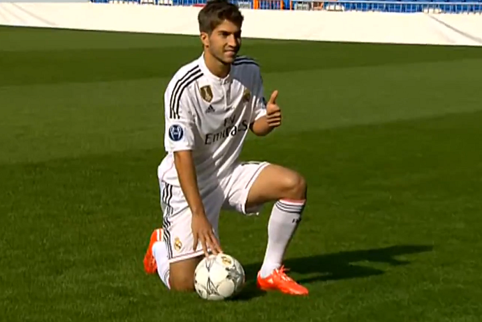 Lucas Silva Real Madrid (Foto: Reprodução/Youtube) Lucas Silva Real Madrid (Foto: Reprodução/Youtube)