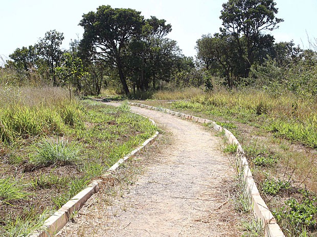 O Parque Burle Marx, que se estende entre o fim da Asa Norte e o autódromo de Brasília (Foto: Toninho Tavares/Agência Brasília  )