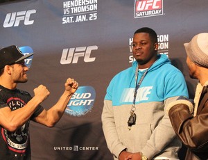 MMA - UFC Chicago - Ben Henderson e Josh Thomson (Foto: Evelyn Rodrigues)