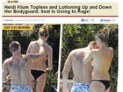 Heidi Klum vai processar revista por fotos de topless, diz site