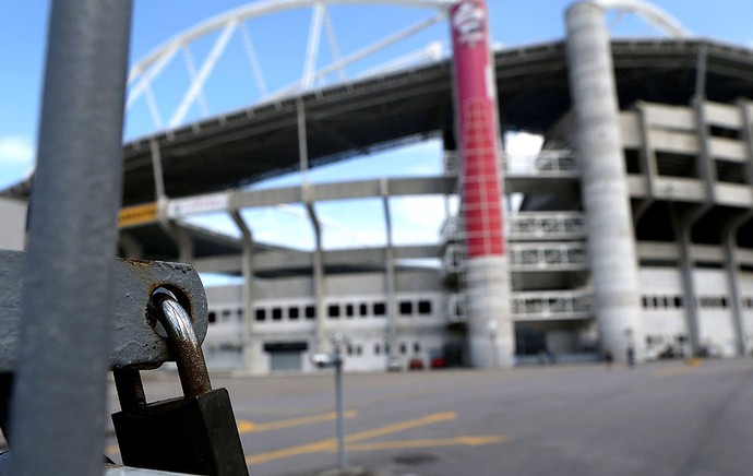 estádio Engenhão fechado (Foto: EFE)