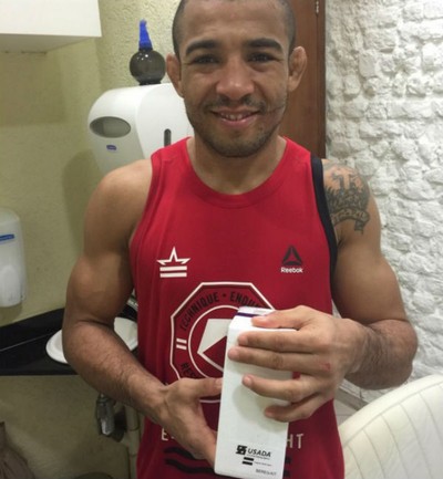 José Aldo exame antidoping Usada (Foto: Reprodução/Instagram)