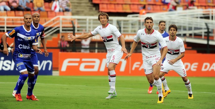 São Paulo x Rio Claro - Lugano (Foto: Marcos Ribolli)