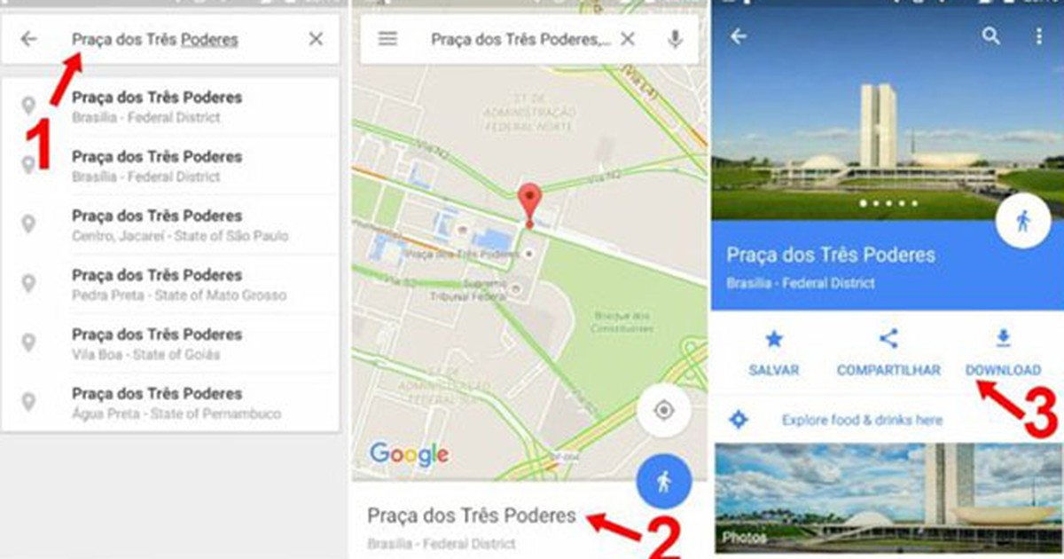 veja um mapa e encontre empresas da sua região on-line