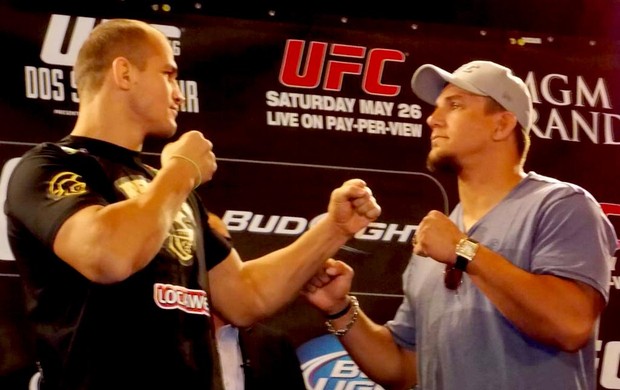 Coletiva UFC - Encarada cigano x frank (Foto: Adriano Albuquerque/SporTV.com)