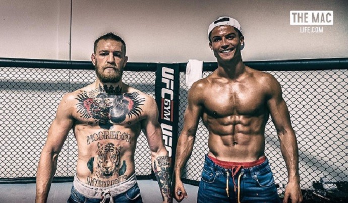 Conor McGregor Cristiano Ronaldo instagram (Foto: Reprodu&ccedil;&atilde;o/Instagram)