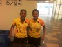 Irmã mais nova manda na parceria finalista do badminton: "Desatenta"
