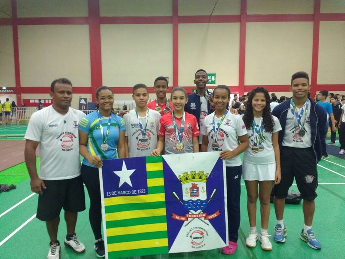 Asbagdi no Campeonato Brasileiro de badminton 2016 (Foto: Arquivo Pessoal) Asbagdi no Campeonato Brasileiro de badminton 2016 (Foto: Arquivo Pessoal)