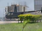 Piloto é detido pela polícia suspeito de transportar drogas em helicóptero