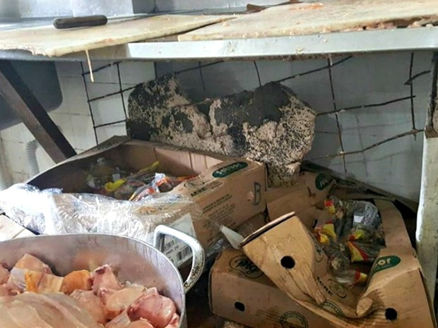 Parlamentar afirma que local é sujo e insalubre e diz que vai procuar o MP-AC (Foto: Reprodução/Rede Amazônica Acre) Parlamentar afirma que local é sujo e insalubre e diz que vai procuar o MP-AC (Foto: Reprodução/Rede Amazônica Acre)